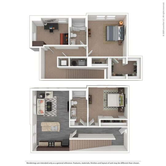 946 MLK Floor Plan B2 3 Bed 2 Bath 1639 sqft