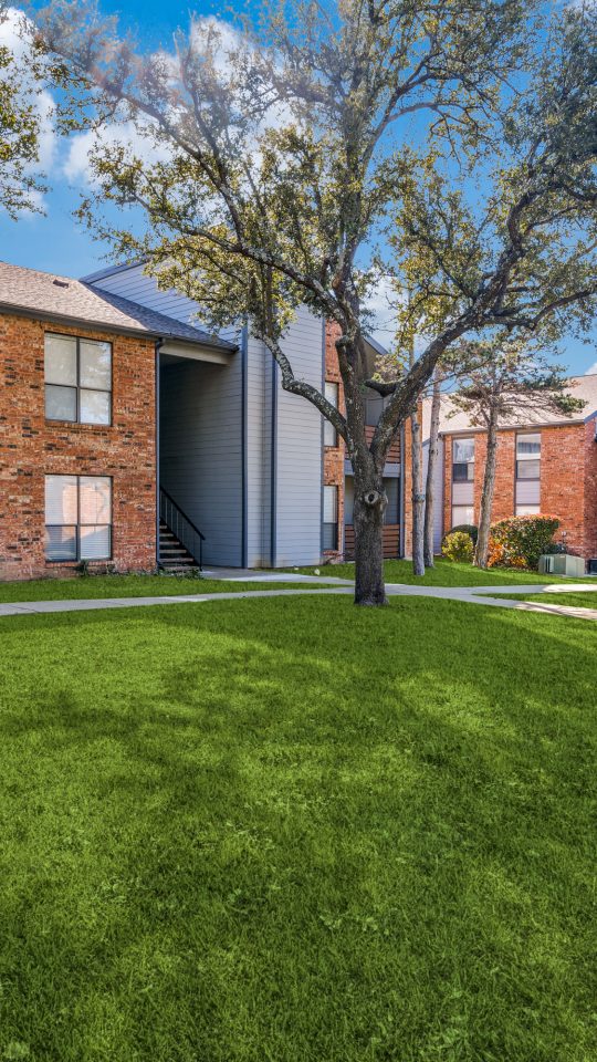 the apartment complex at The Falltree Apartments