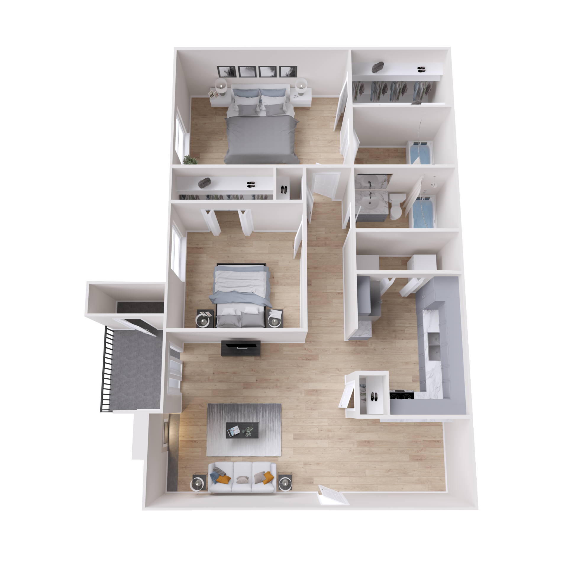 B2 - 3D Plan