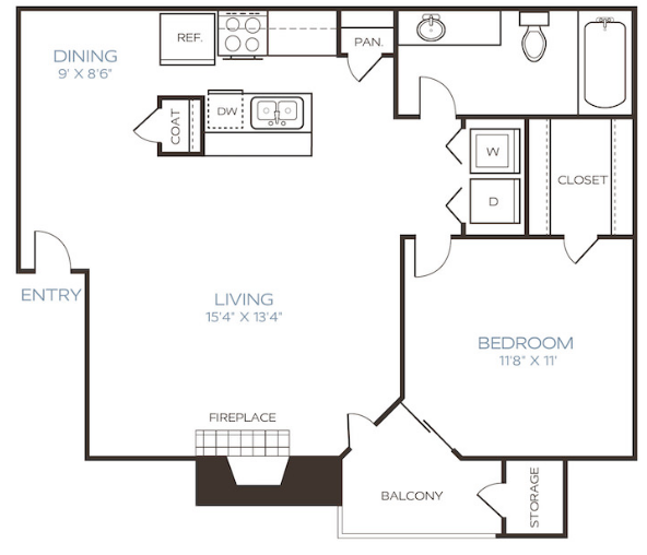 A4 floor plan