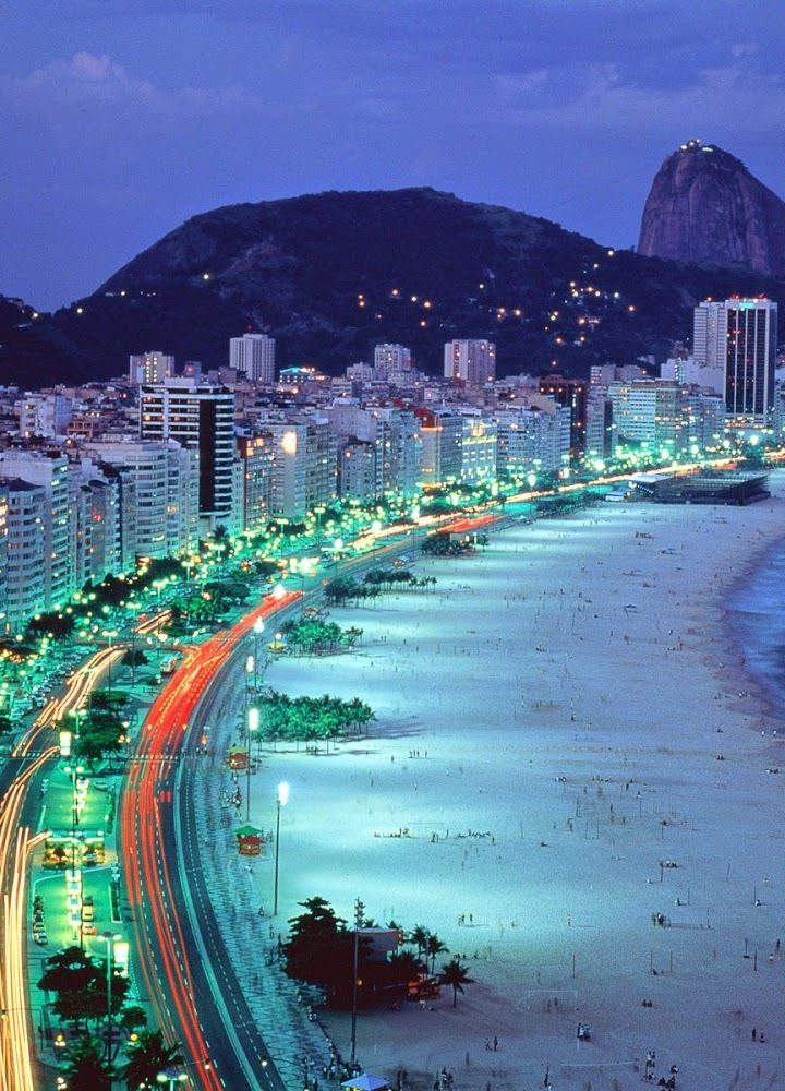 rio de janeiro, brazil, at night at The  Discovery Park Life Apartments