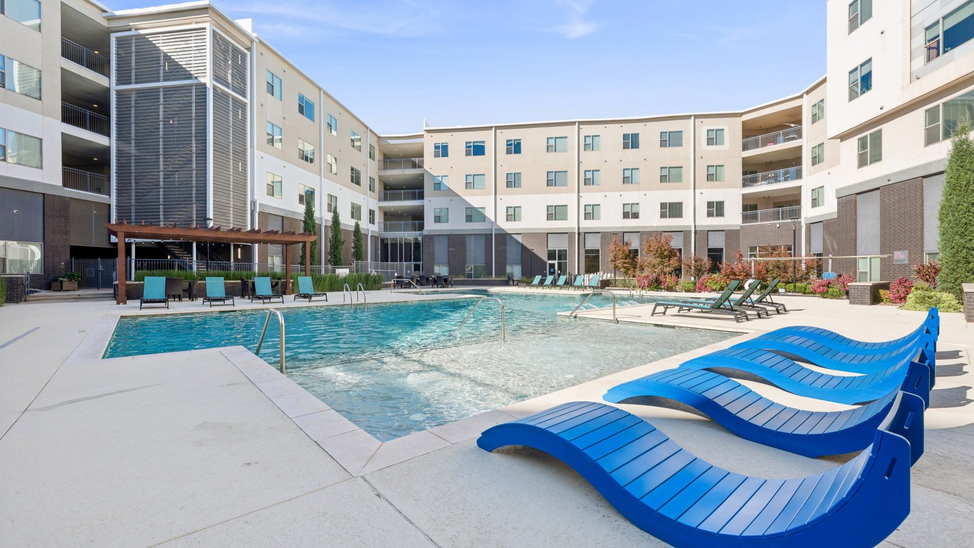 Resort Style swimming pool at Argon Apartments