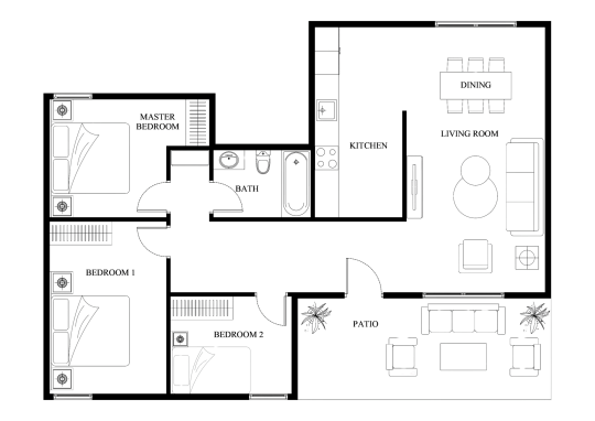 a black and white photo of a black and white photo