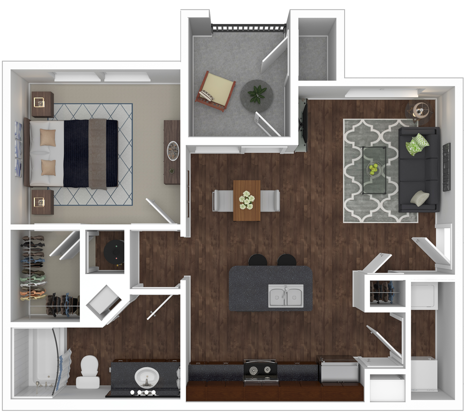 The Dakota - 3D Plan