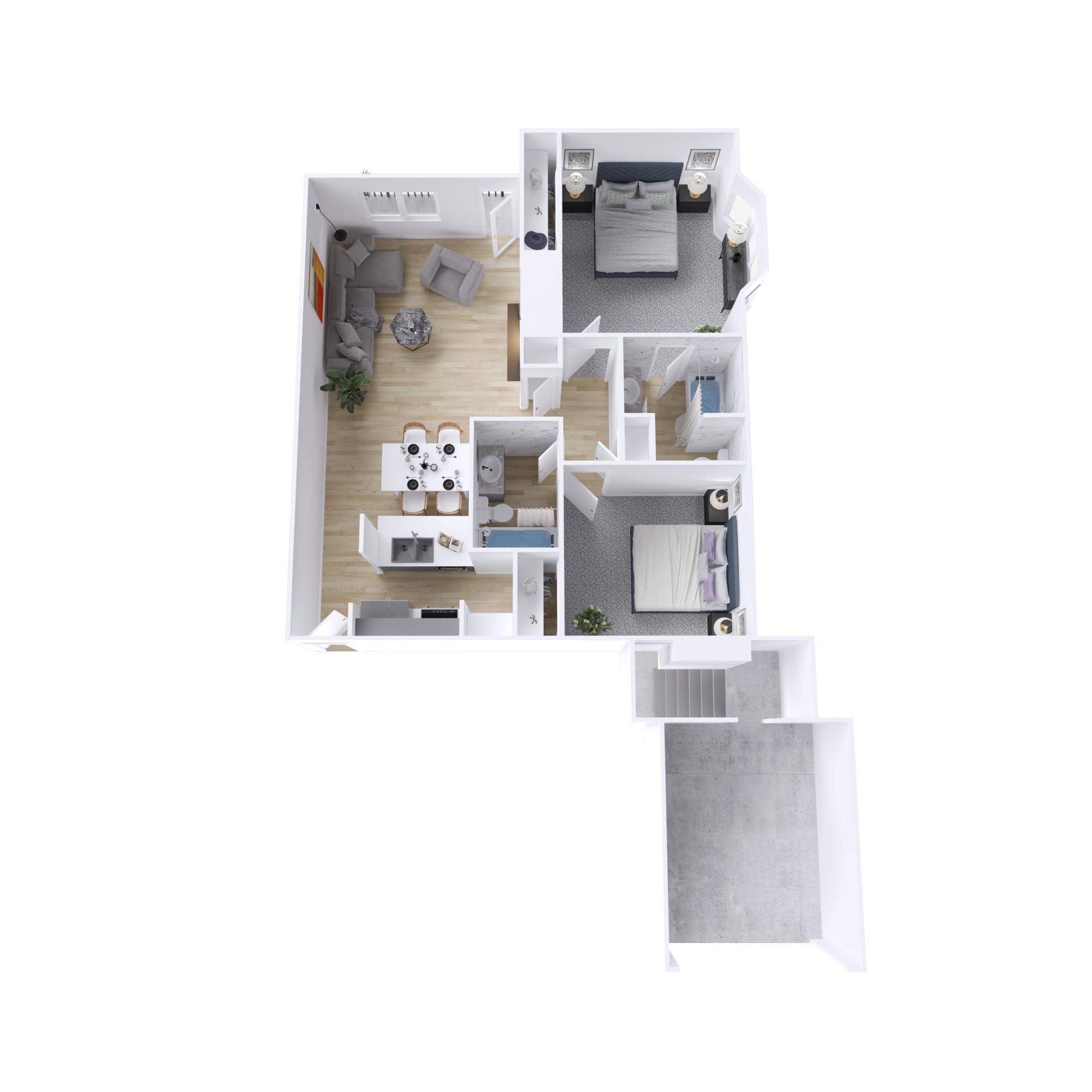 B1 - 3D Plan