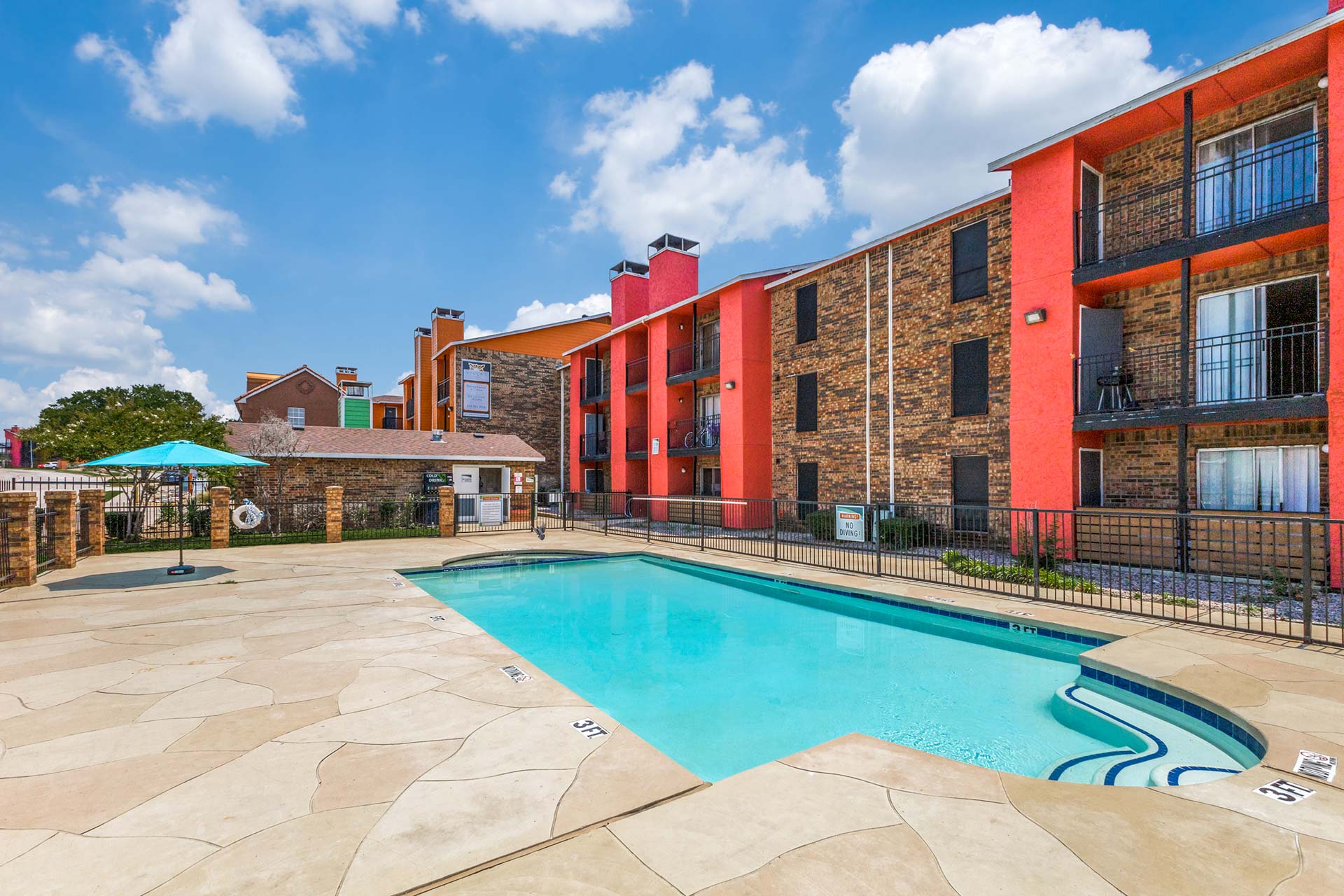 the pool at The Dahlia