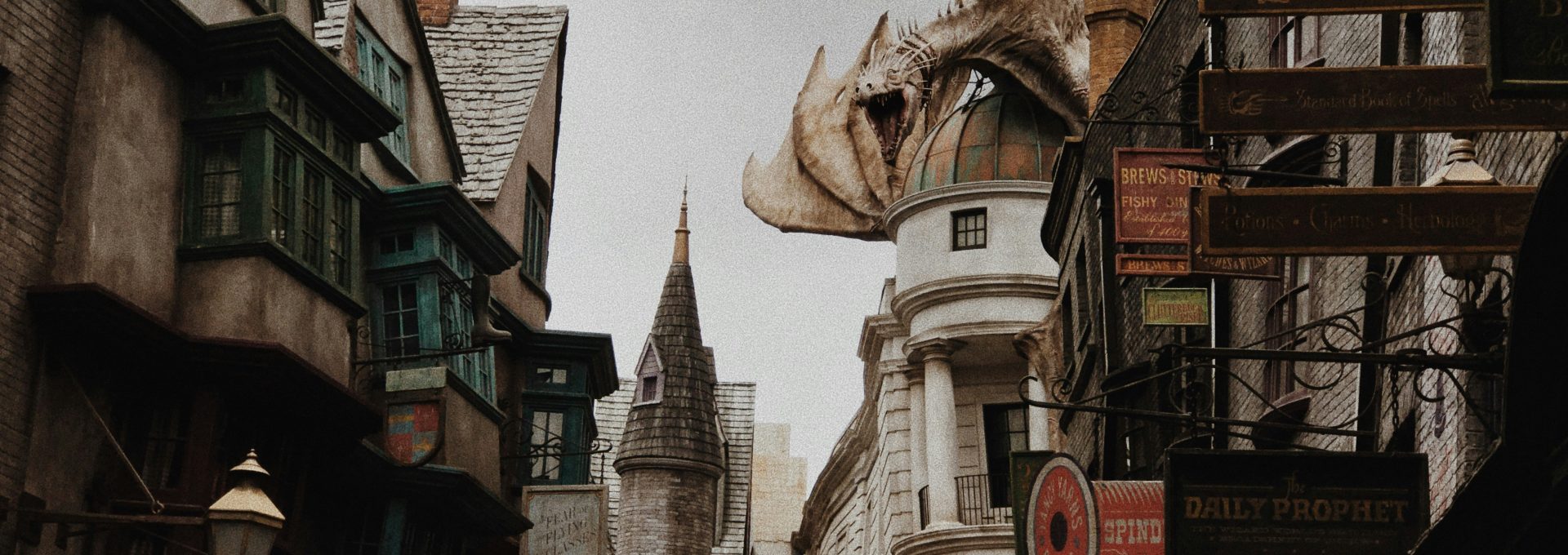 dragon on top of building during daytime