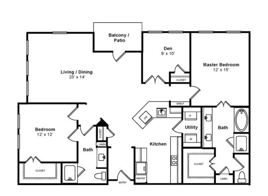 Swifty Skills Session Floor Plan Casita 2 Bed 2 Bath 1473 sqft