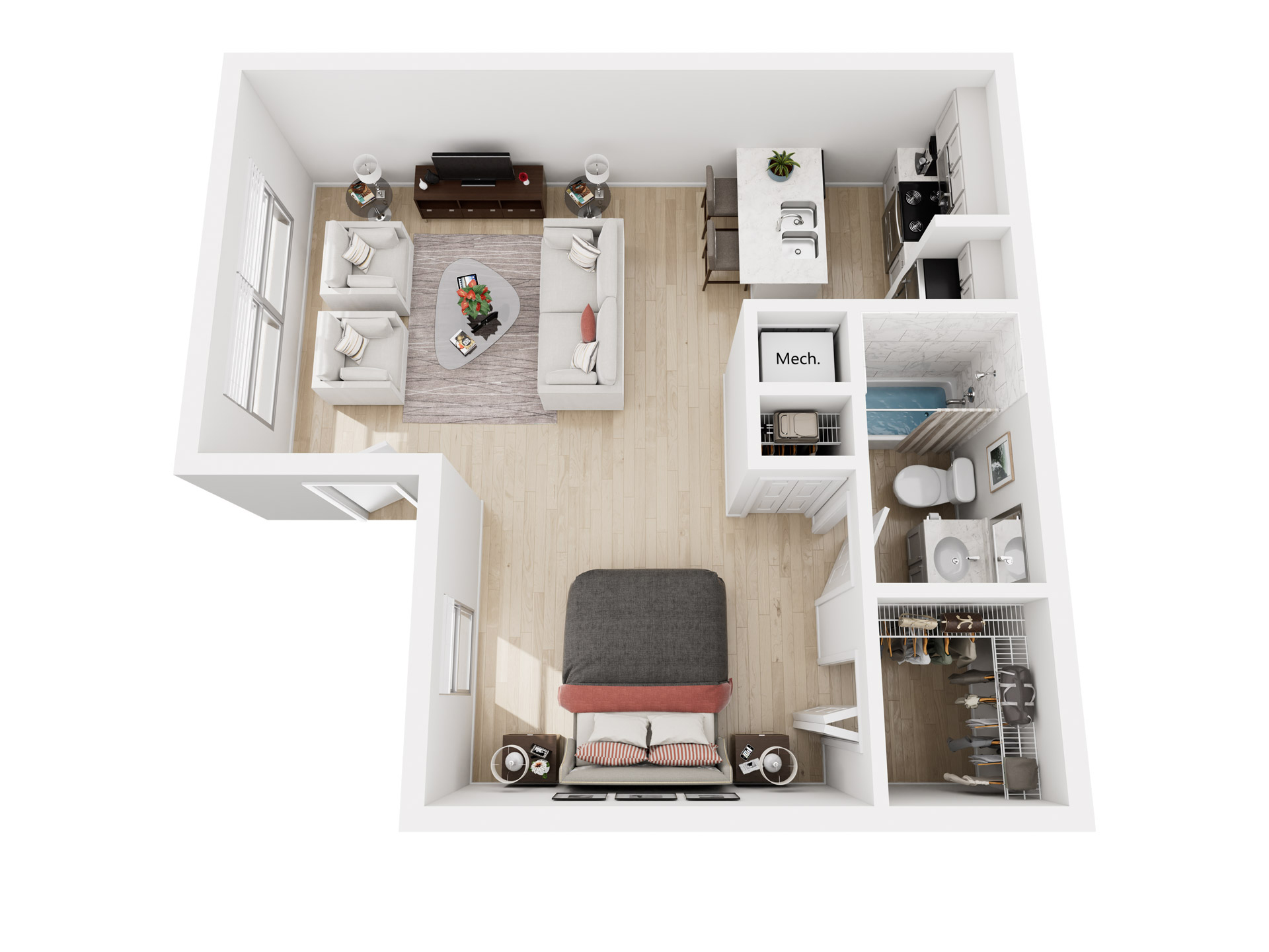 E2 - 3D Plan