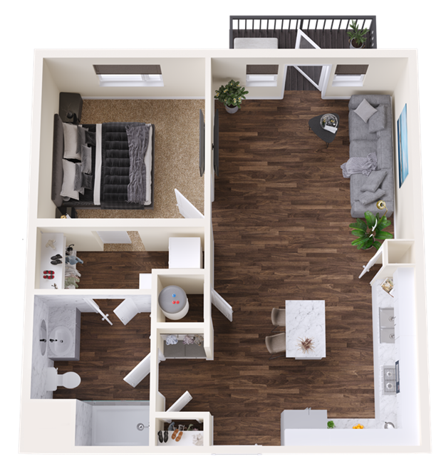 Hefner - 3D Plan