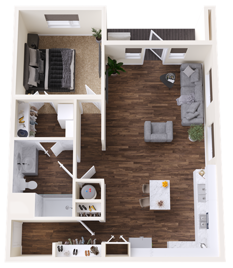 Eufaula - 3D Plan