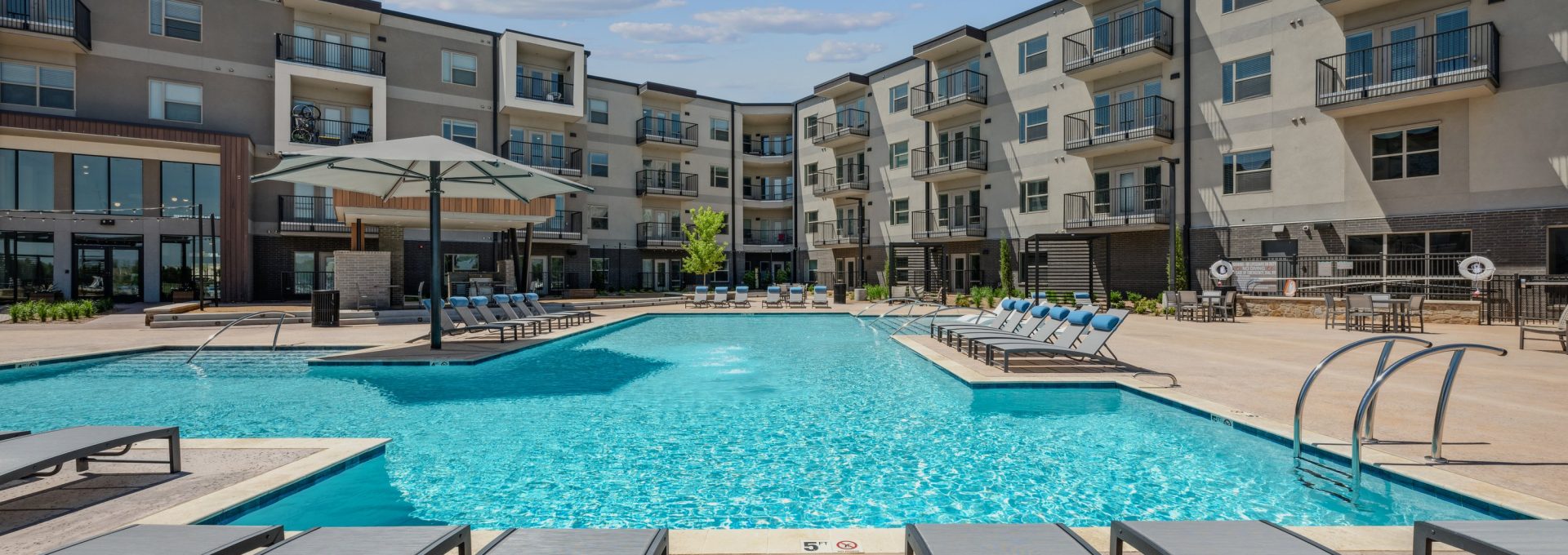 the pool at The BroadVue
