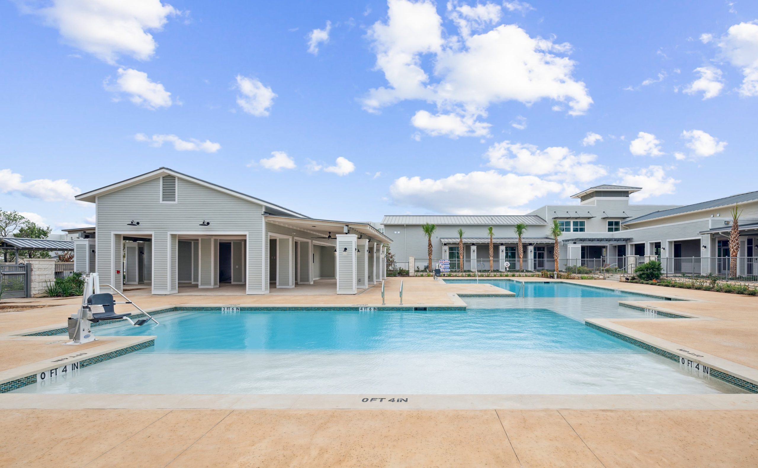 the pool at The Legacy at Veramendi