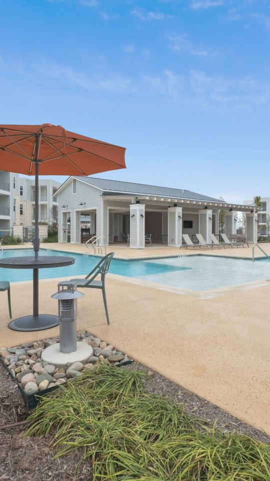 the pool at The Legacy at Veramendi