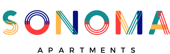 sonoma apartments logo at The Sonoma Apartments