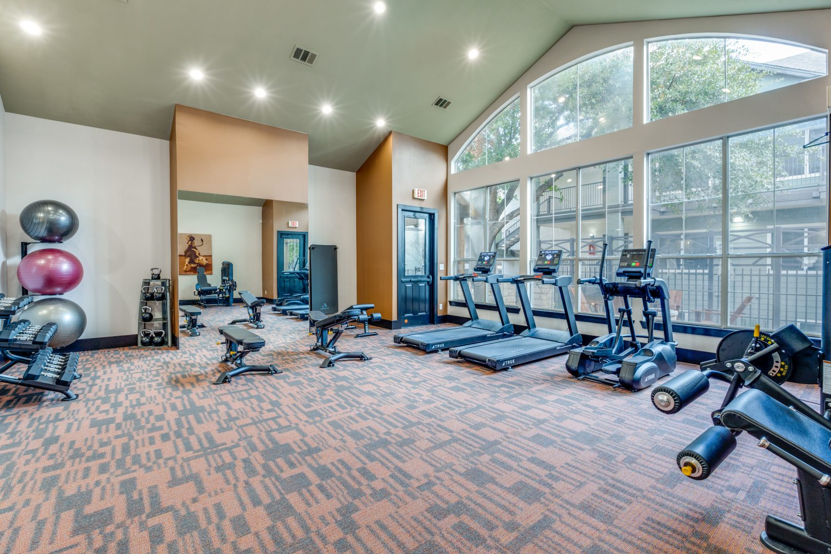 fitness center at The Stetson
