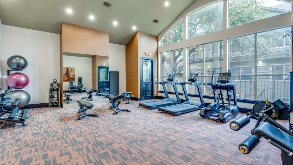 fitness center at The Stetson