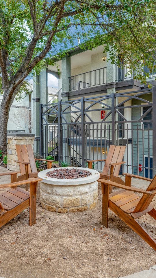 the patio area at The Stetson