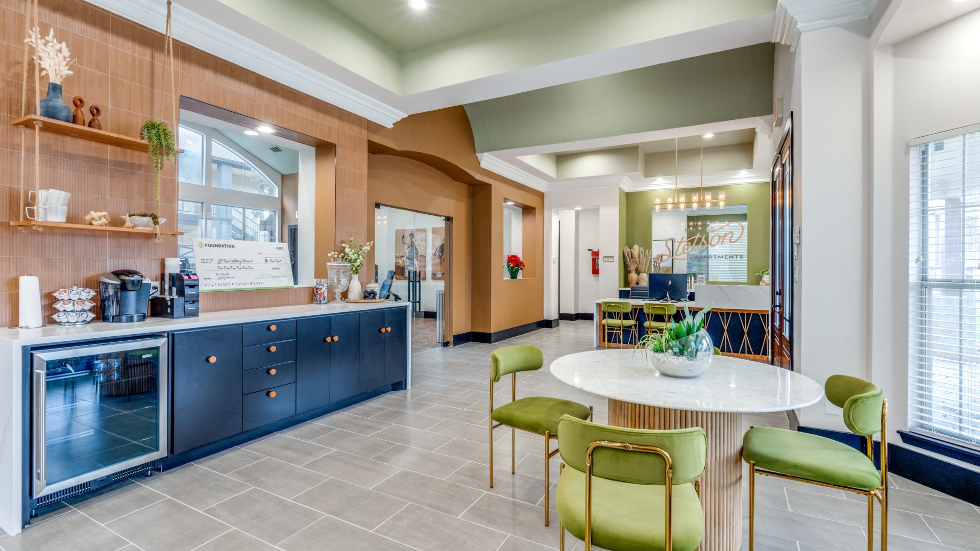 Leasing office at Stetson