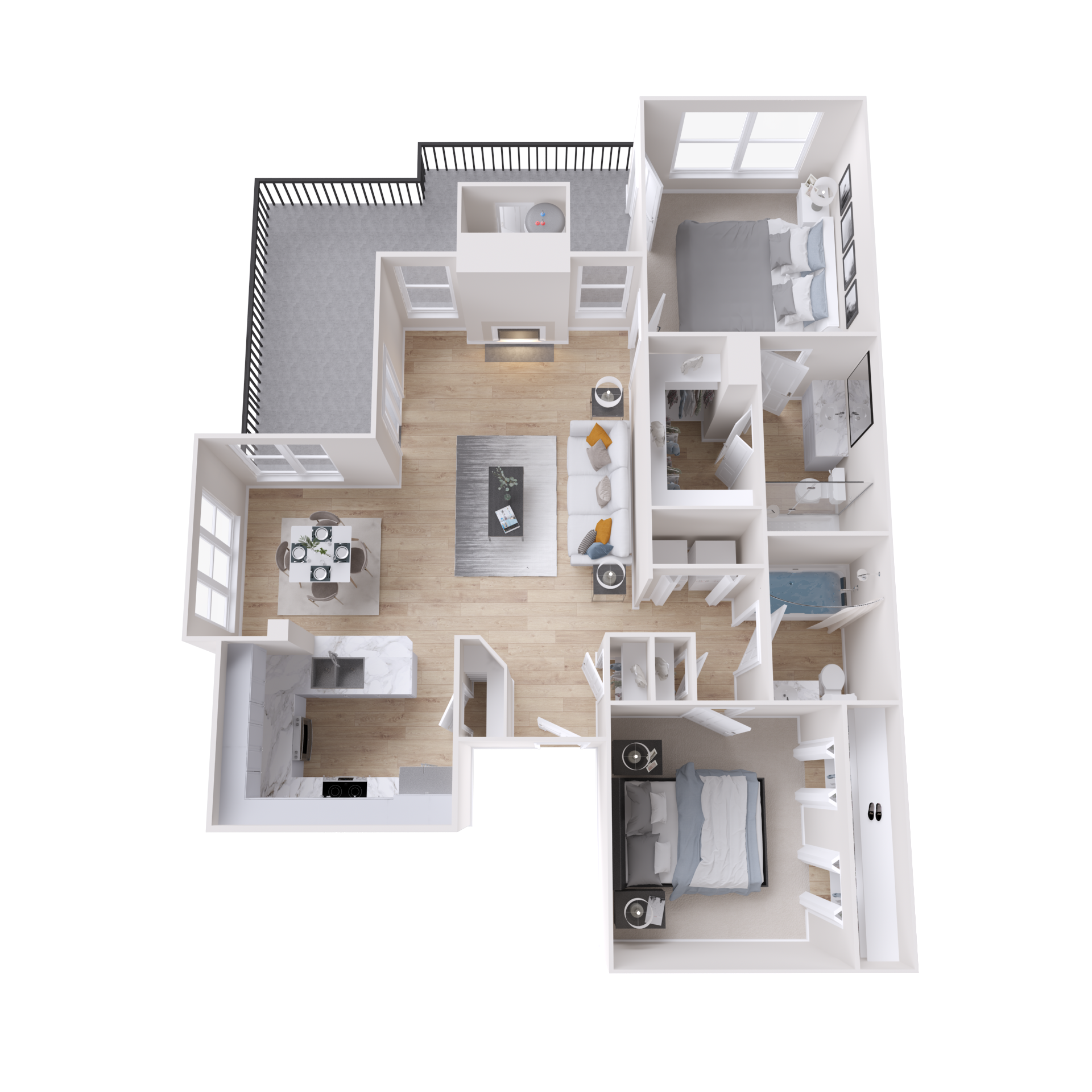 B4 - 3D Plan