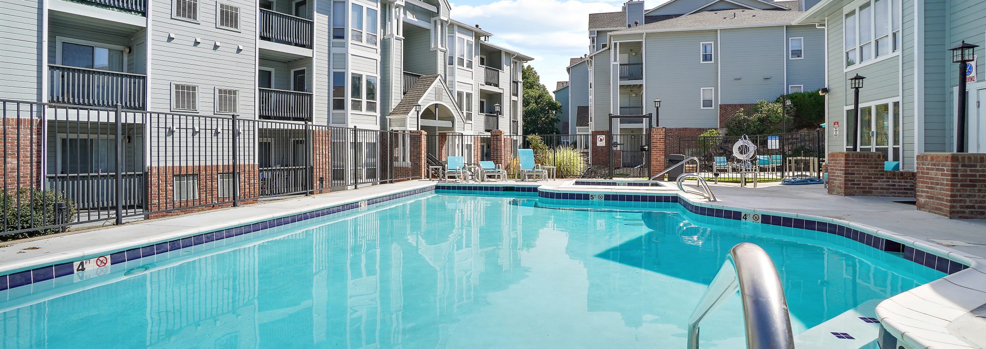 the pool at The Residences at Bear Creek
