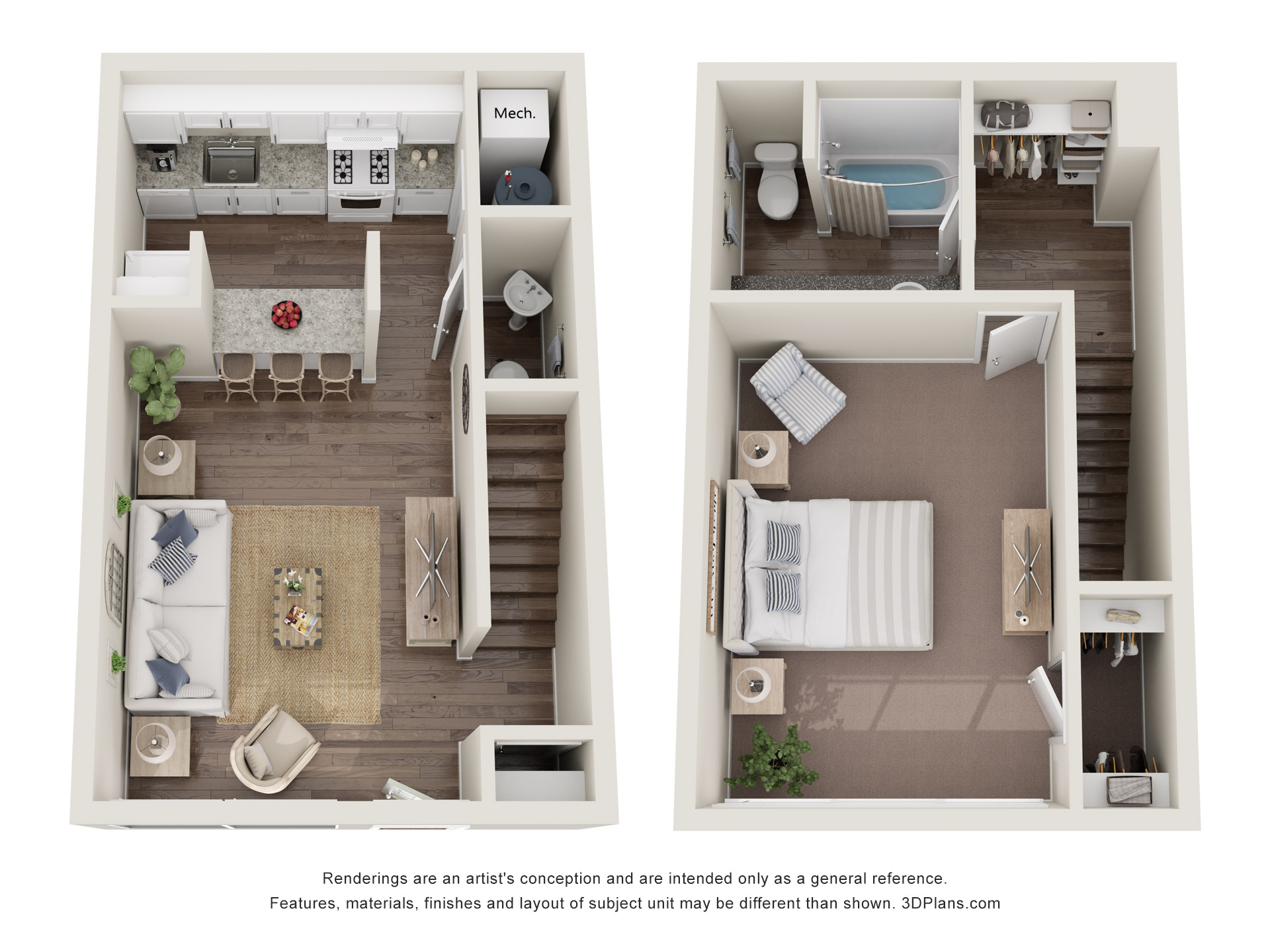 Hackberry – TH Premium - 3D Plan