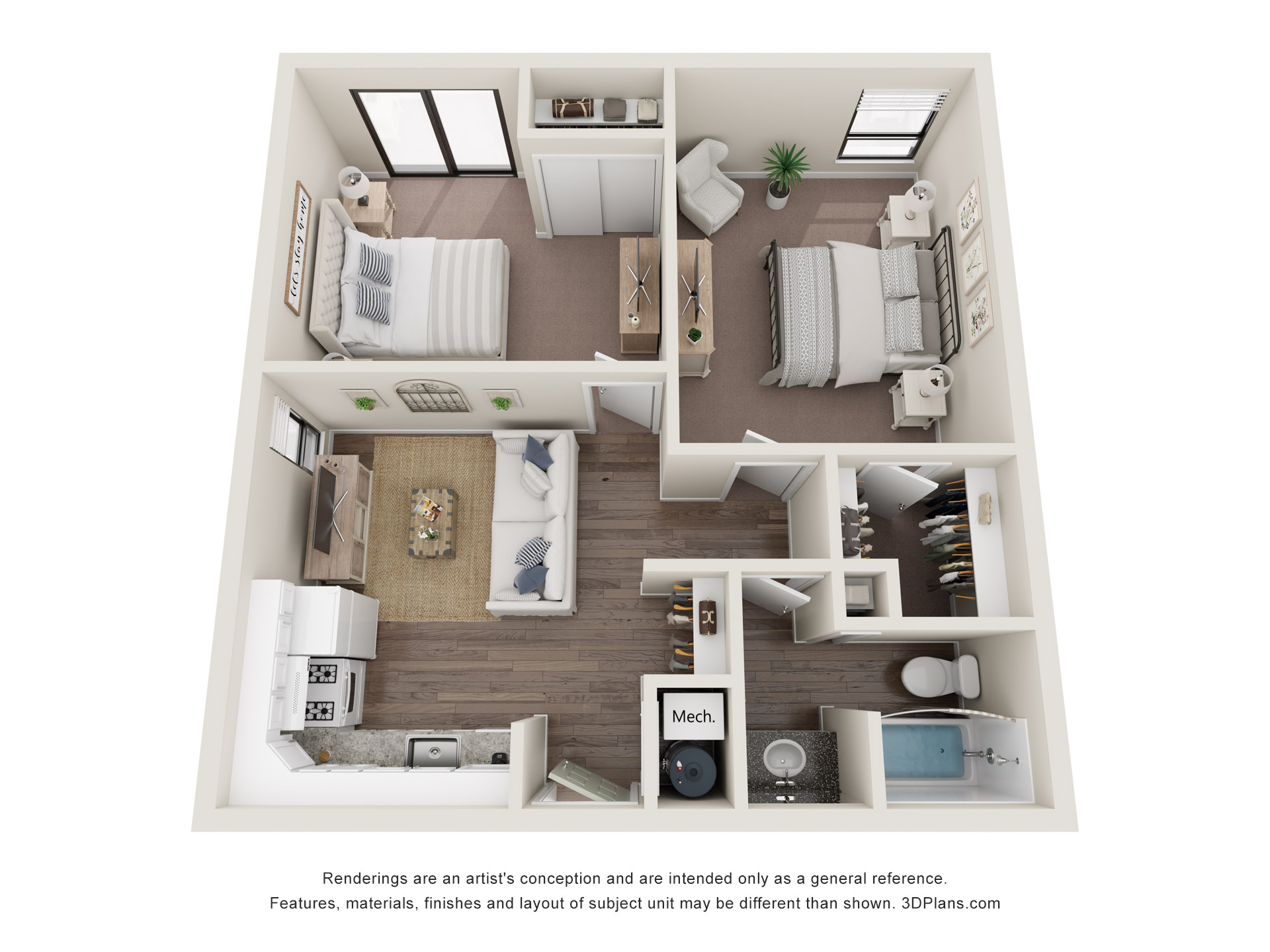 Red Maple – Premium - 3D Plan