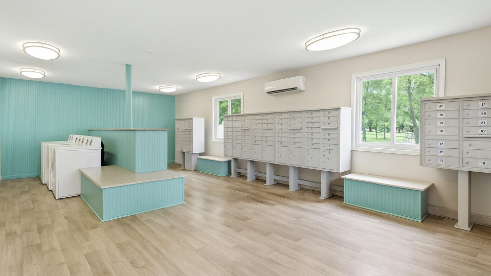 a room that has a lot of furniture in it