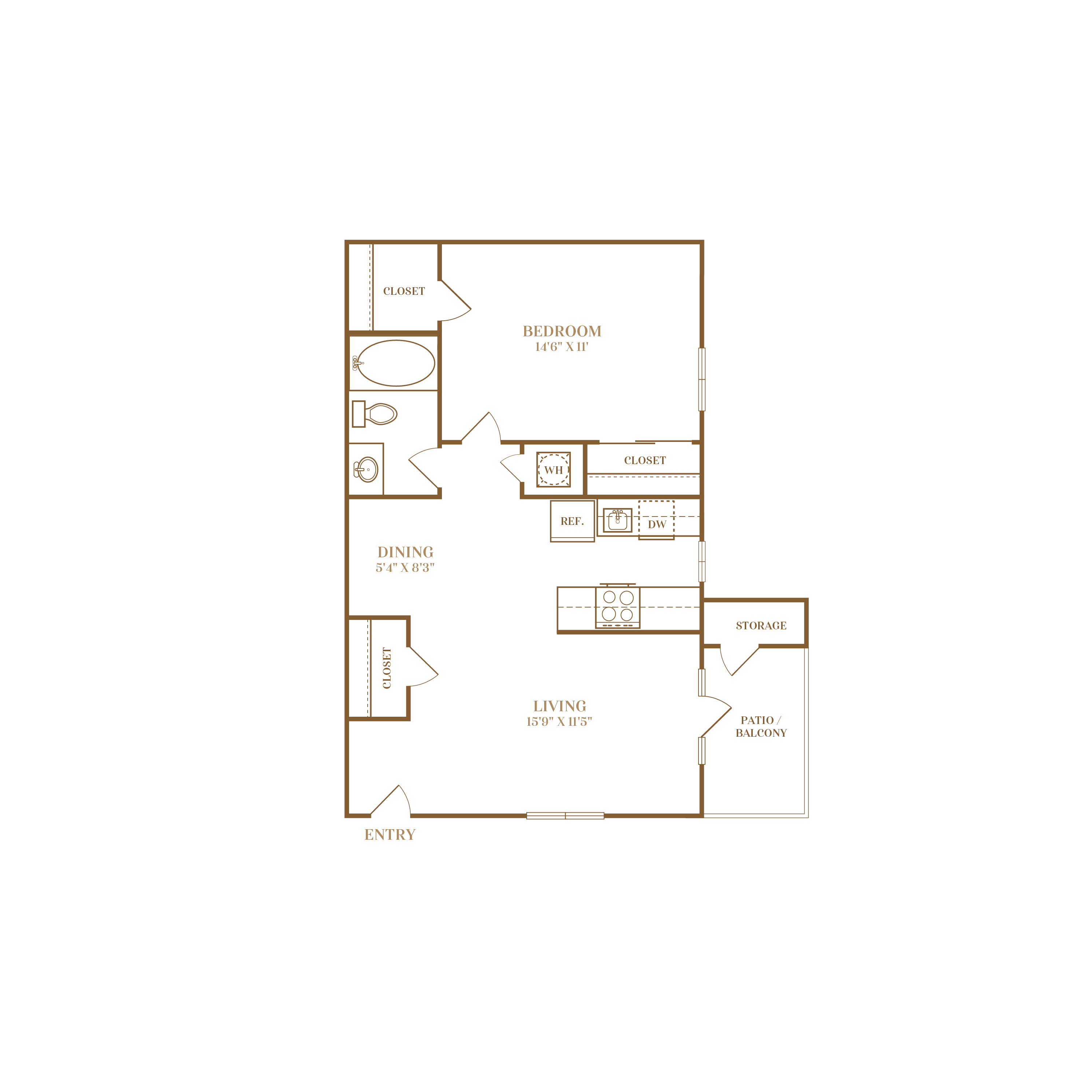 A1 floor plan