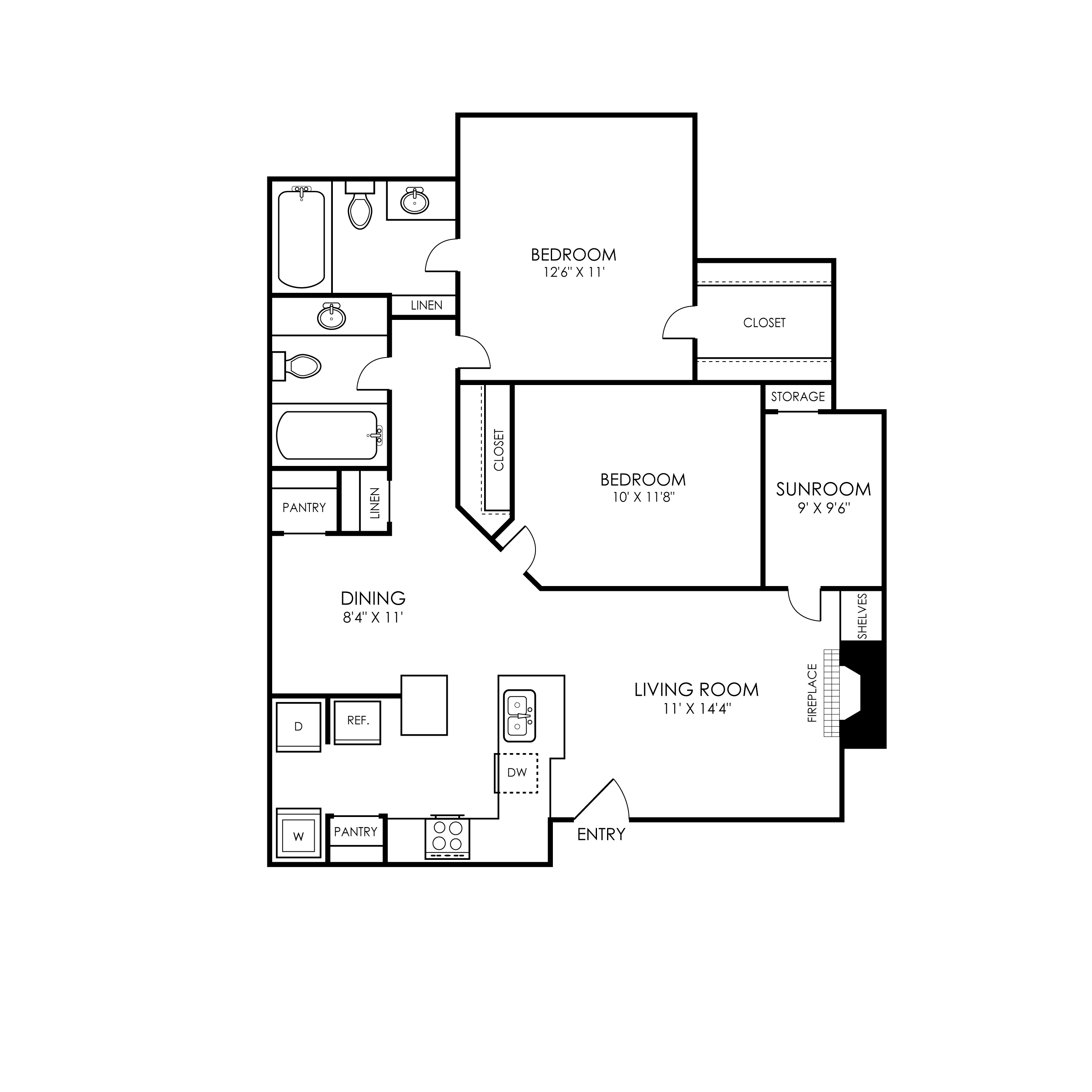 B2 floor plan