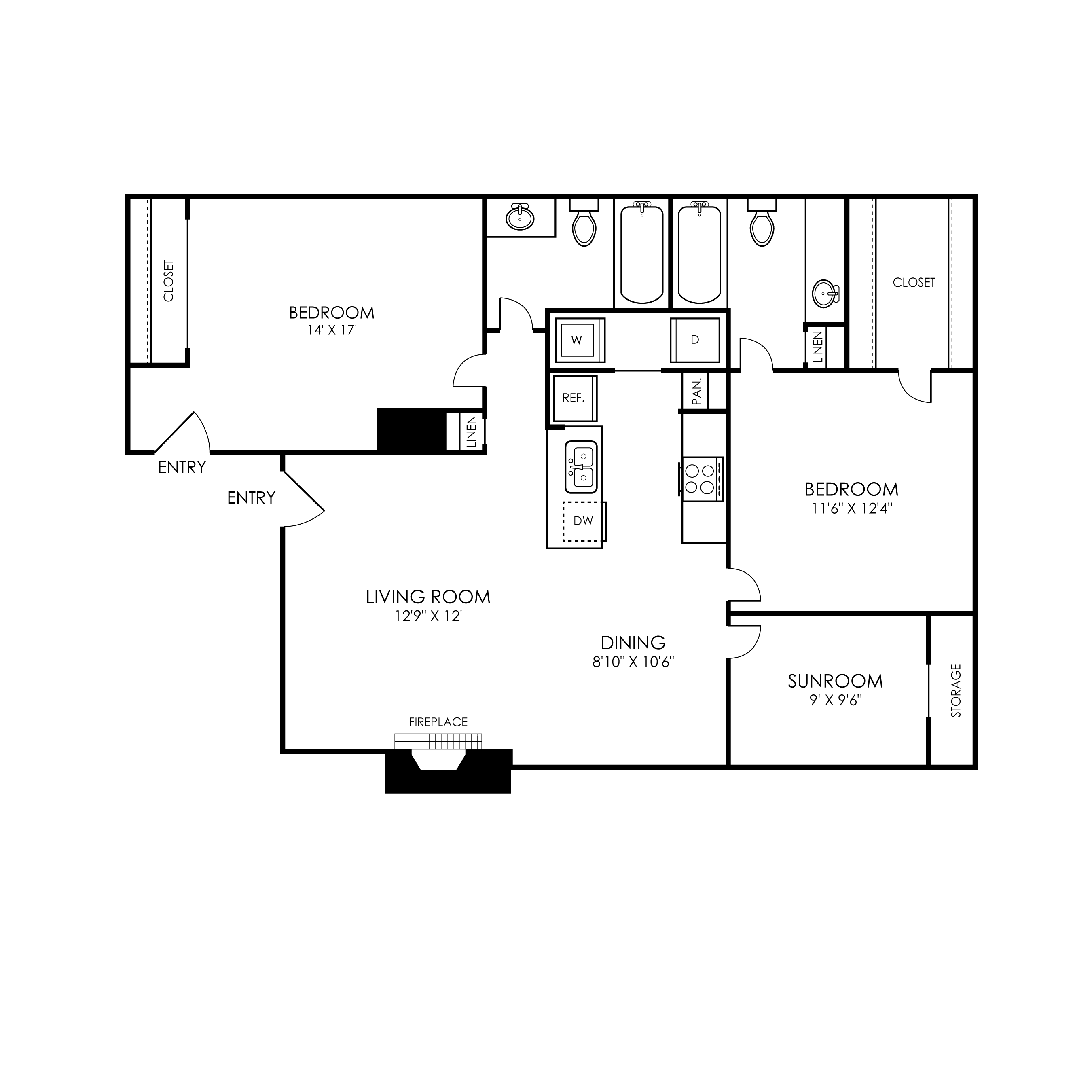 B4 floor plan