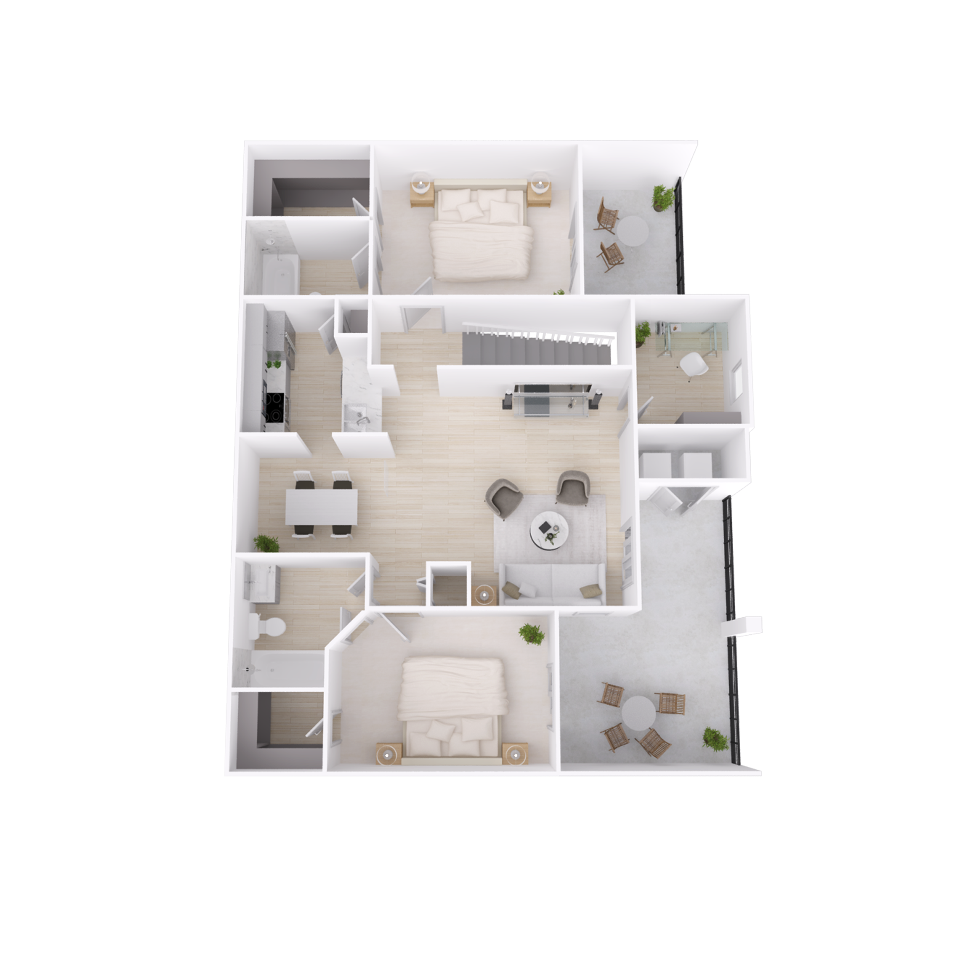 B2 - 3D Plan