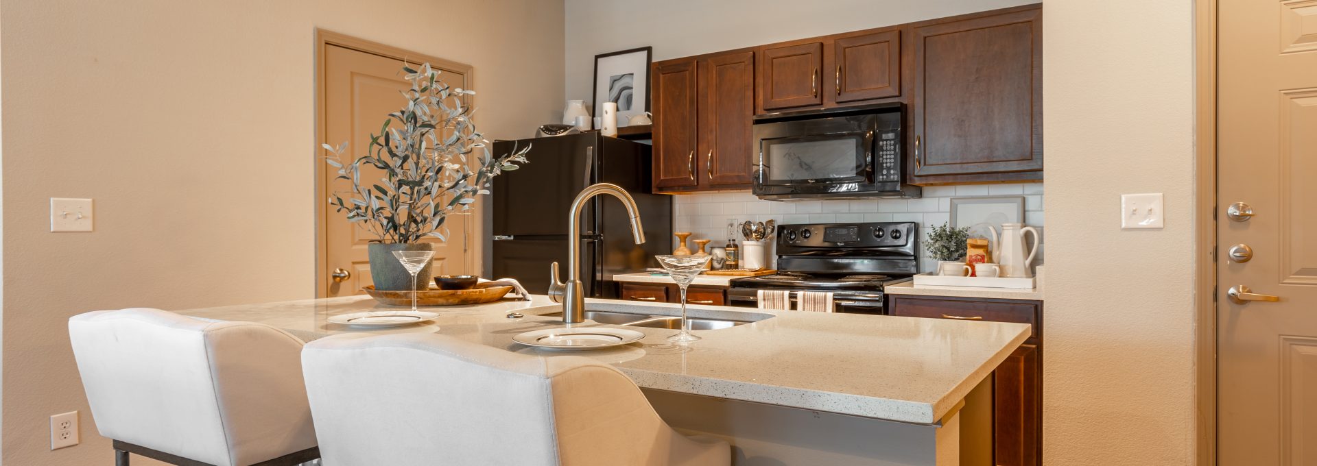 kitchen at The  Wyatt at Presidio Junction
