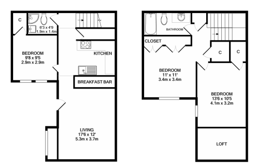 floor plan photo of the village at The Southwind