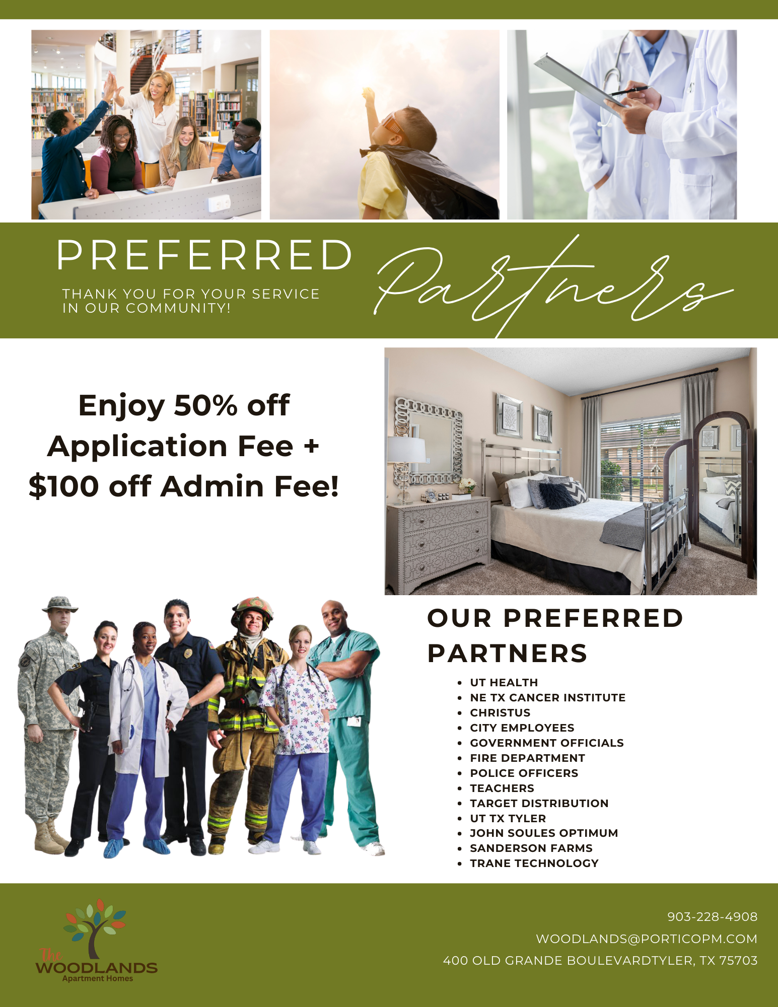PDF of the Preferred Partners for The Woodlands