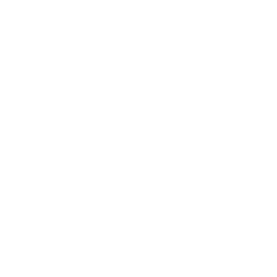 a black and white circular shape with dots at The Calypso Apartments