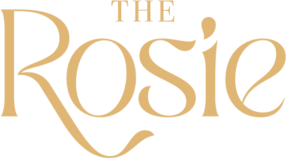 the rosie logo on a white background at The  Rosie