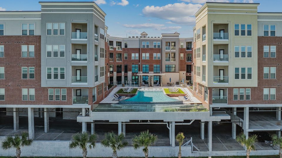 the pool at The Alexa