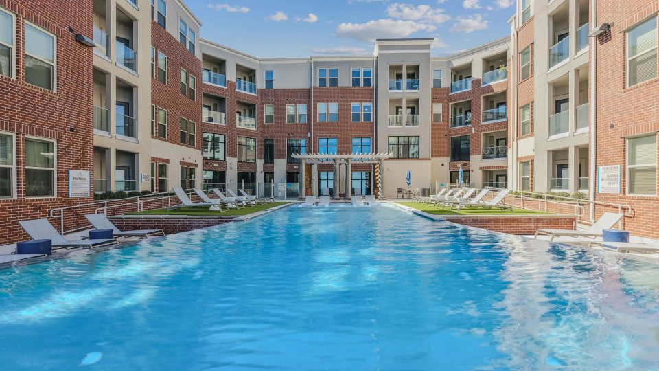 the pool at The Alexa