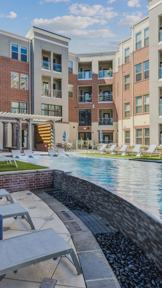 the pool at The Alexa