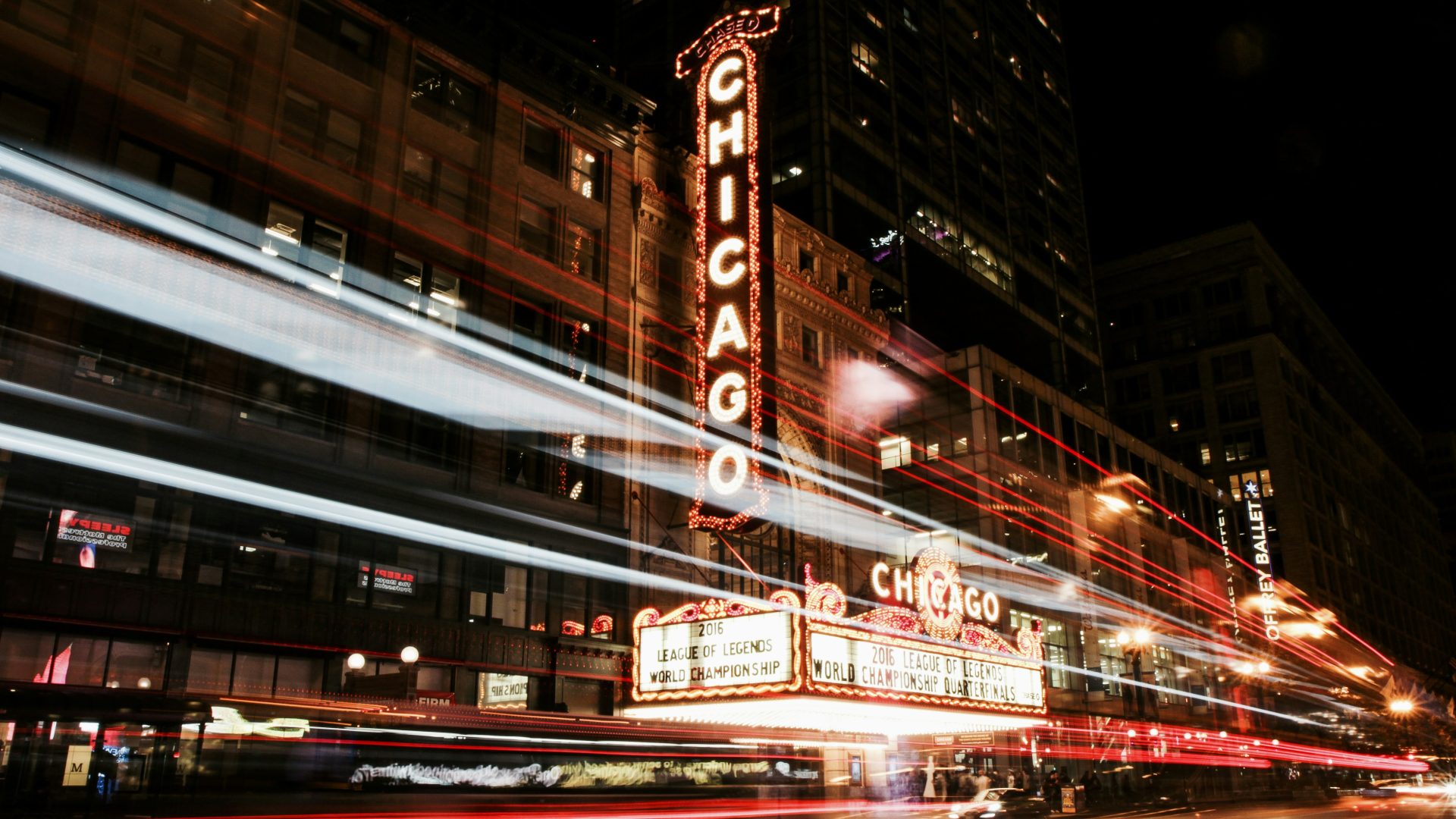 Chicago LED sign