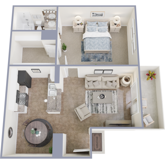 a picture of a room with a toilet, sink, and other items