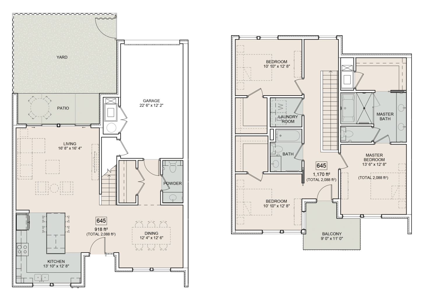 The Bower Floorplan Elliot 645