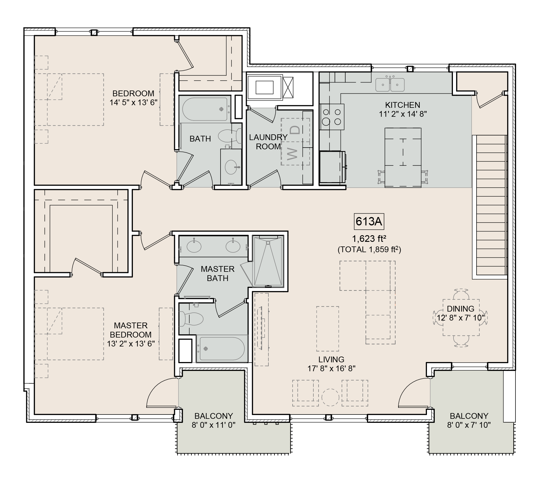 The Bower Floorplan Wynde 613