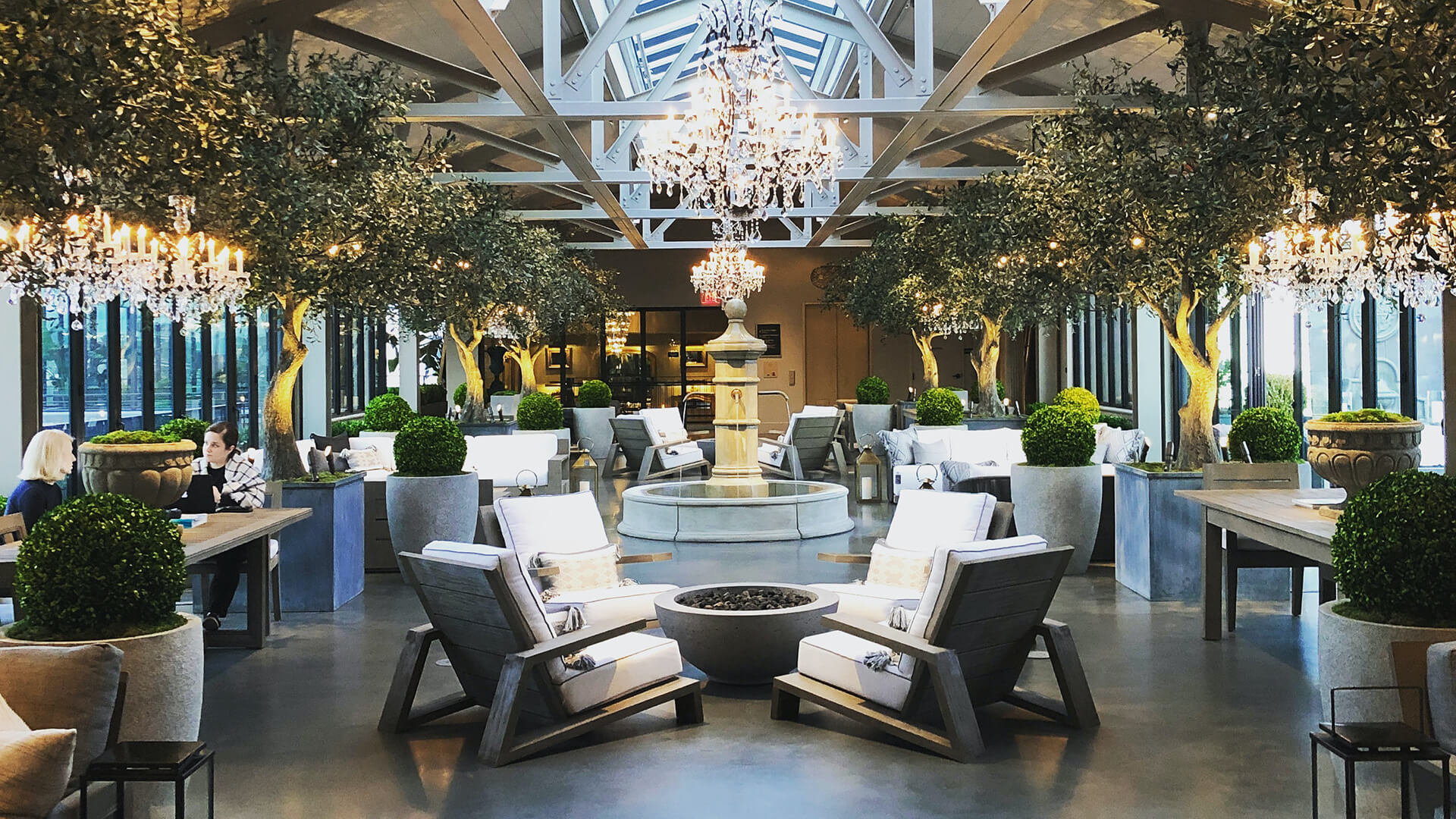 Restaurant inner view