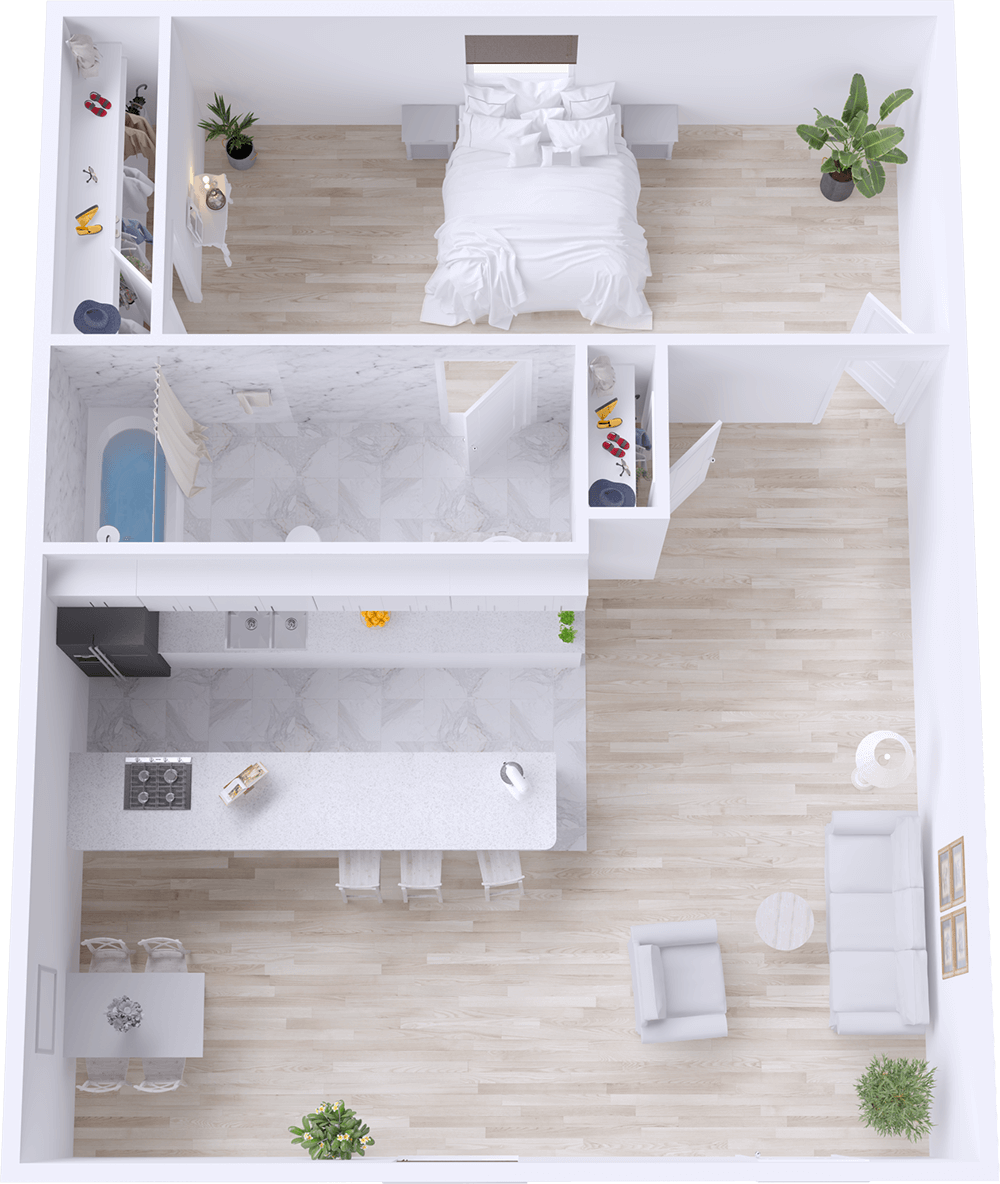 Rio Villas 1 bed 1 bath