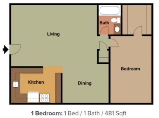 1Bdrm1Bath_481sf