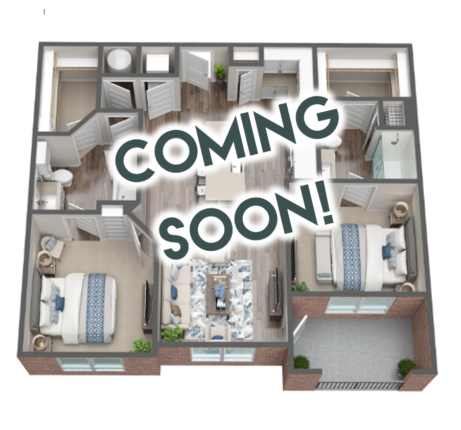 2 Bed 1 Bath - Downloadable Image