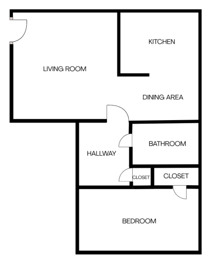 a drawing of a street sign on a wall