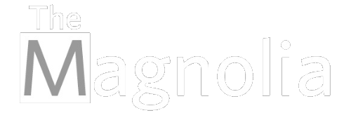 the magna logo on a black background at The Magnolia